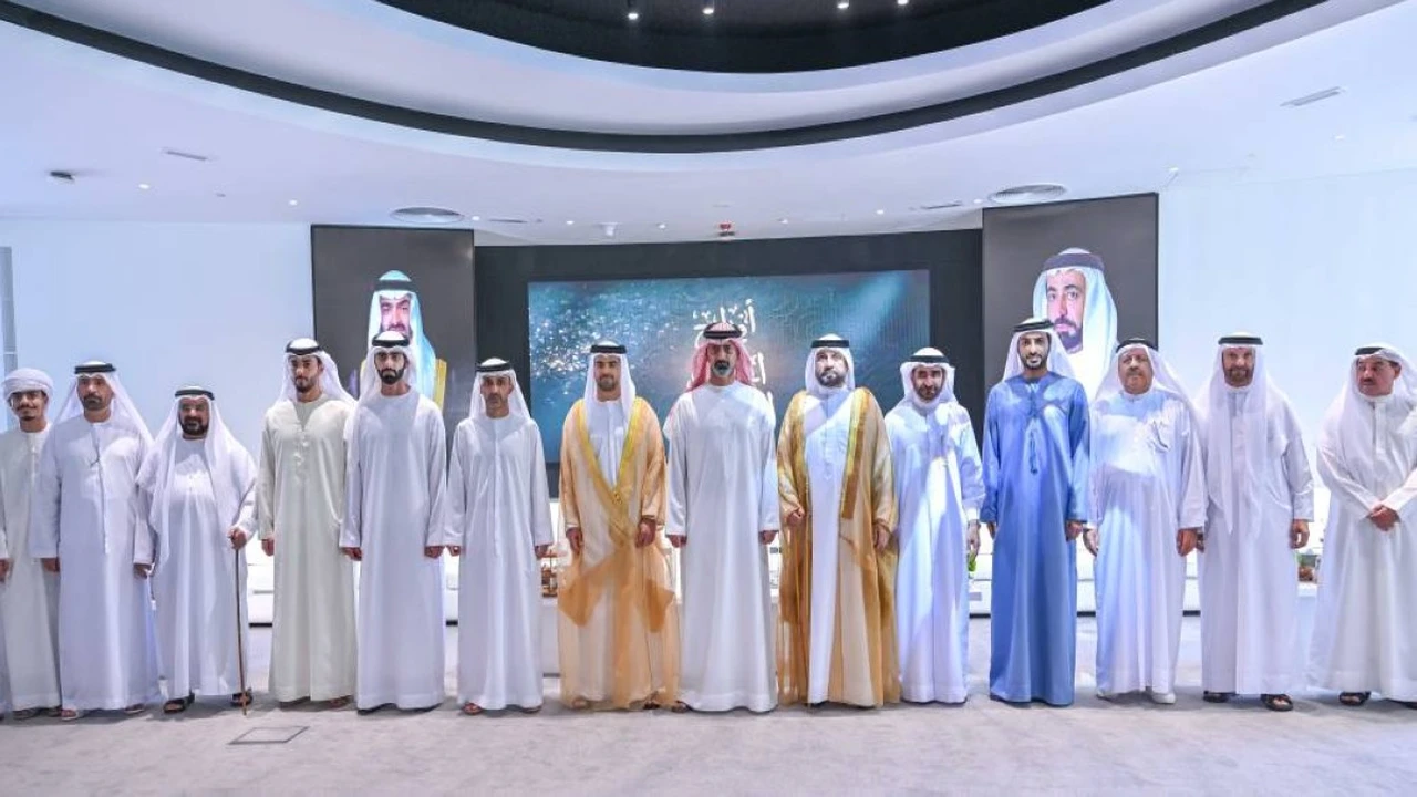 عمار النعيمي يشارك في حفل زفاف عائلتي الخيال والجابر وسط حضور واسع